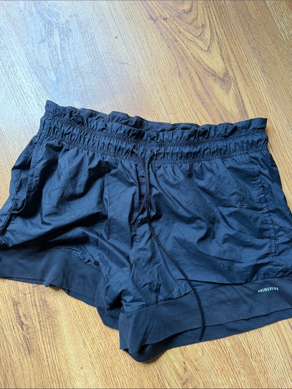 adidas Black Women's Athletic Shorts with Elastic Waist